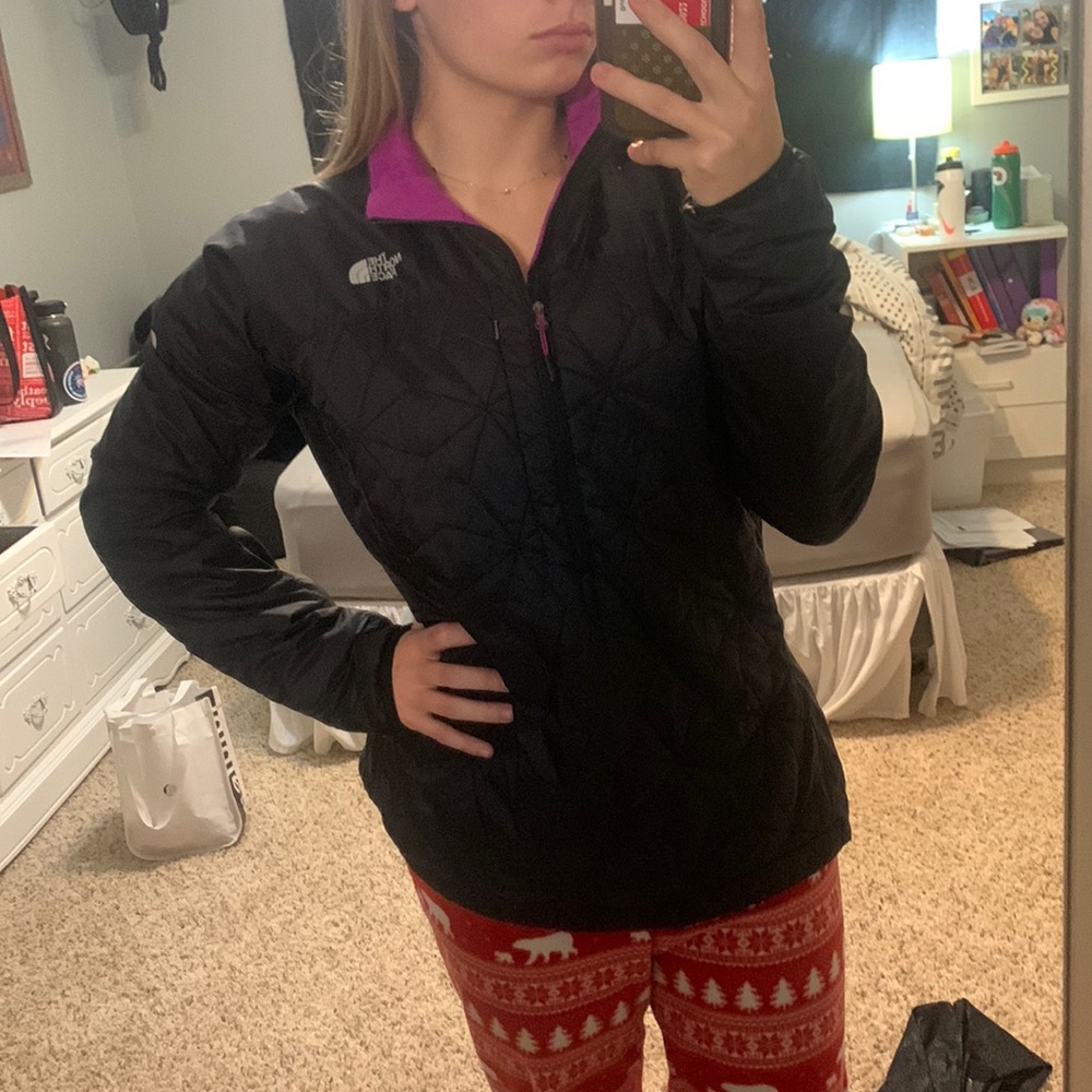 north face quarter zip